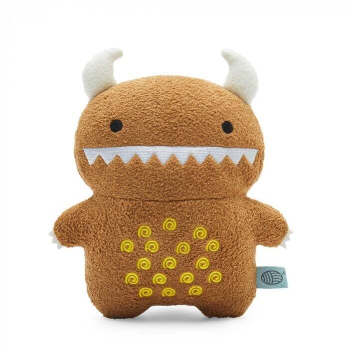 Noodoll Riceless Plush Toy - Brown Monster